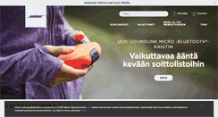 Desktop Screenshot of bose.fi